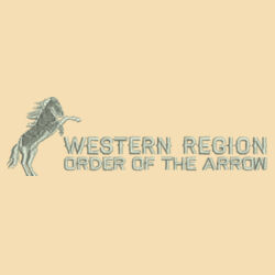 Western Region Order of the Arrow Brim Hat Design
