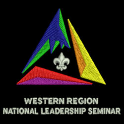 Western Region Leadership Seminar Heather Microfleece 1/2 Zip Pullover Design