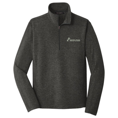 Western Region Order of the Arrow Heather Microfleece 1/2 Zip Pullover Thumbnail