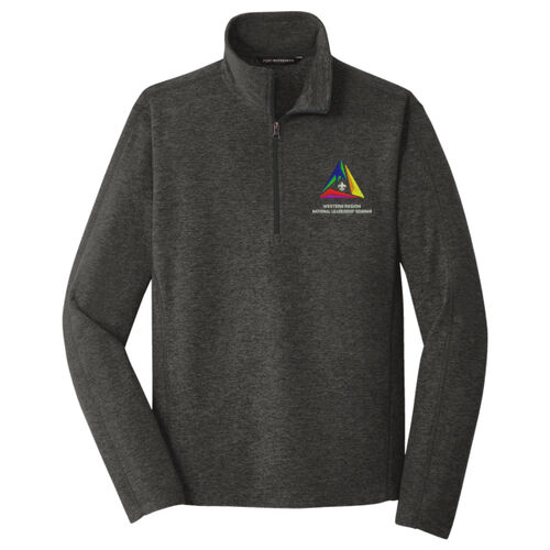 Western Region Leadership Seminar Heather Microfleece 1/2 Zip Pullover Thumbnail
